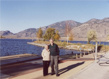 Paul & Eileen, Skaha Lake at Okanagan Falls